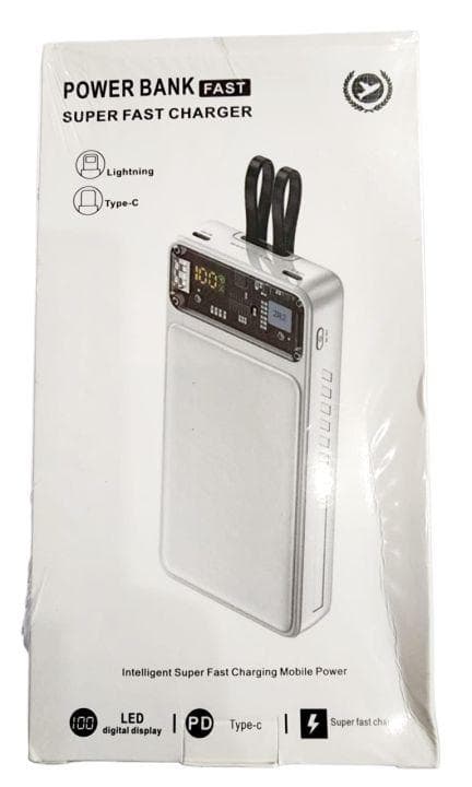 66W Super Fast Charger Power Bank 20000mAh